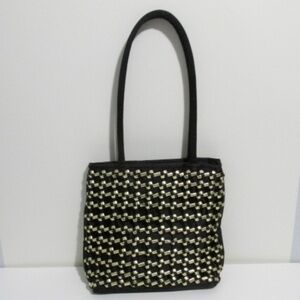 Helix Accessories Black&Gold Shoulder Bag